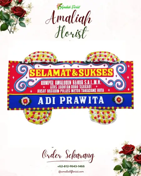 Papan Bunga Ucapan Selamat Kerek